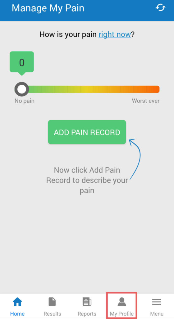 manage my pain app tutorial screenshot 16